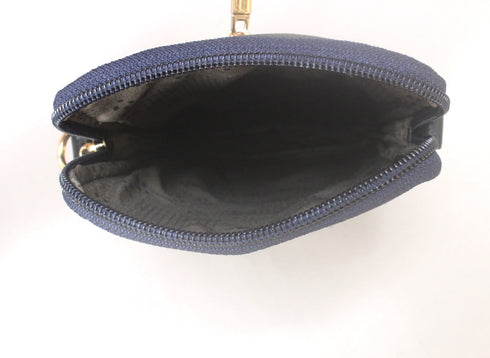 Rank Mini  Genuine Leather Blue Sling Bag